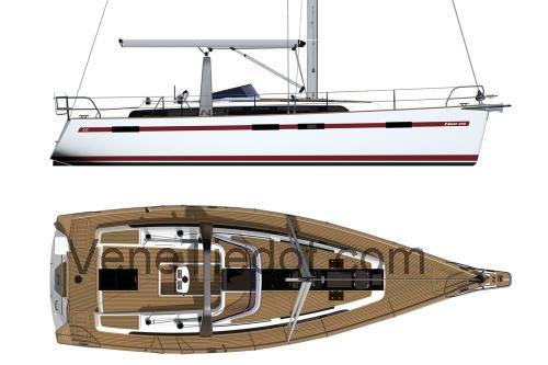 Najad 395 CC Tekniset tiedot ja arvostelut